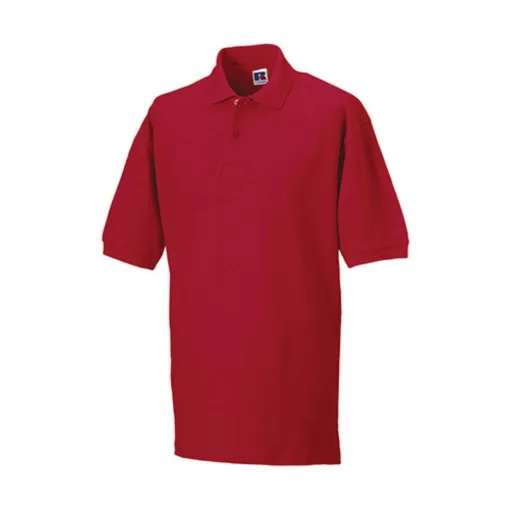 Férfi galléros póló  rövid ujjú Russell Men's Classic Cotton Polo Lime   urespolo.hu