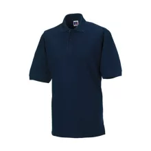 Férfi galléros póló  rövid ujjú Russell Men's Classic Cotton Polo Sötétzöld   urespolo.hu
