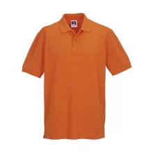 Férfi galléros póló  rövid ujjú Russell Men's Classic Cotton Polo Sötétzöld   urespolo.hu