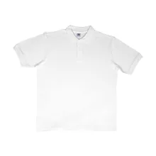 Férfi galléros póló  rövid ujjú SG Cotton Polo Fehér   urespolo.hu