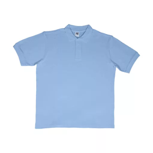 Férfi galléros póló  rövid ujjú SG Cotton Polo Ég   urespolo.hu