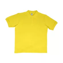 Férfi galléros póló  rövid ujjú SG Cotton Polo Sárga   urespolo.hu