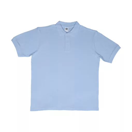 Férfi galléros póló  rövid ujjú SG Cotton Polo Sárga   urespolo.hu