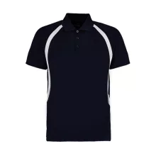 Férfi rövid ujjú galléros póló Kustom Kit Classic Fit Cooltex Riviera Polo Shirt L, Sötétkék na