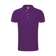 Férfi galléros póló  rövid ujjú Russell Europe Men\'s Stretch Polo Fehér   urespolo.hu