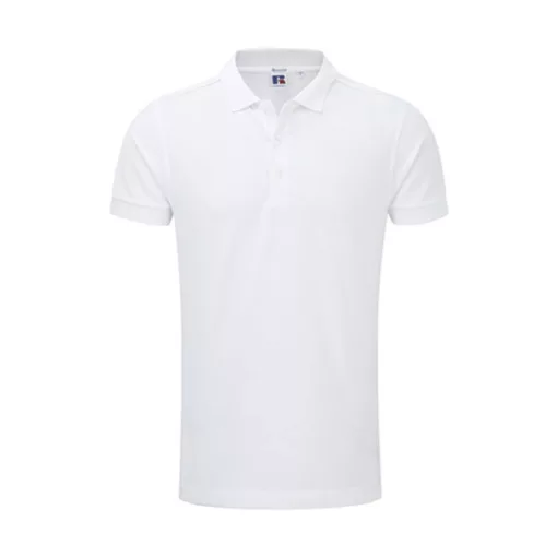 Férfi galléros póló  rövid ujjú Russell Europe Men\'s Stretch Polo Sötétkék (navy)   urespolo.hu