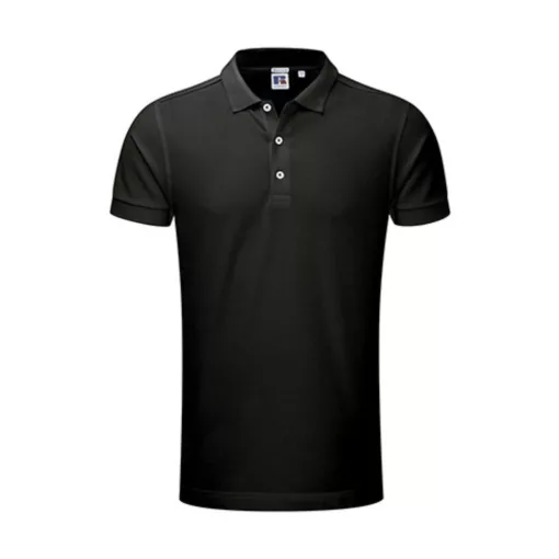 Férfi galléros póló  rövid ujjú Russell Europe Men\'s Stretch Polo Világos királykék   urespolo.