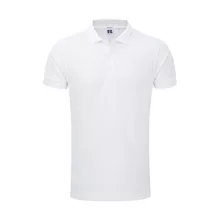 Férfi galléros póló  rövid ujjú Russell Europe Men\'s Stretch Polo Világos királykék   urespolo.