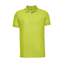 Férfi galléros póló  rövid ujjú Russell Europe Men's Stretch Polo Lime   urespolo.hu