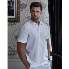 Férfi galléros póló  rövid ujjú Tee Jays Heavy Polo Piqué   Fehér   urespolo.hu