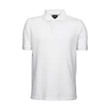 Férfi galléros póló  rövid ujjú Tee Jays Heavy Polo Piqué Fehér   urespolo.hu