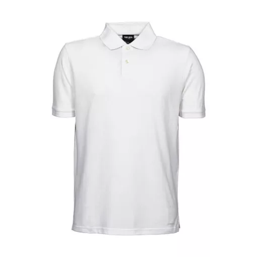 Férfi galléros póló  rövid ujjú Tee Jays Heavy Polo Piqué Fehér   urespolo.hu