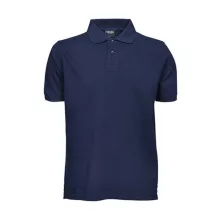 Férfi galléros póló  rövid ujjú Tee Jays Heavy Polo Piqué Fekete   urespolo.hu