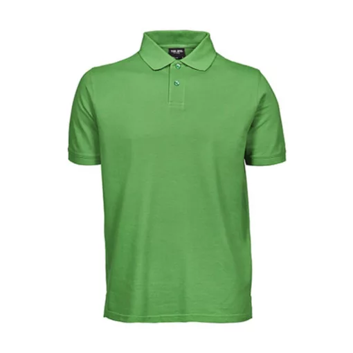 Férfi galléros póló  rövid ujjú Tee Jays Heavy Polo Piqué Fekete   urespolo.hu