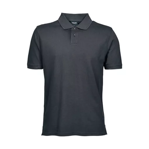 Férfi galléros póló  rövid ujjú Tee Jays Heavy Polo Piqué Sötétszürke   urespolo.hu