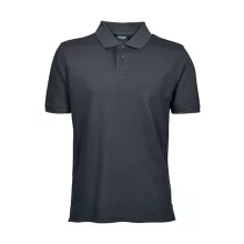 Férfi galléros póló  rövid ujjú Tee Jays Heavy Polo Piqué Sötétszürke   urespolo.hu