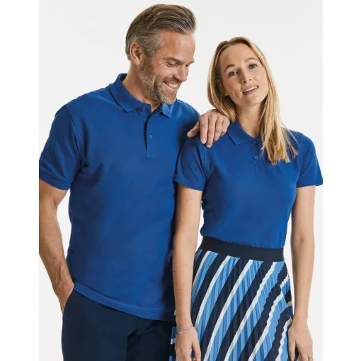 Női galléros póló  rövid ujjú Russell Europe Better Polo Ladies\'   Fehér   urespolo.hu