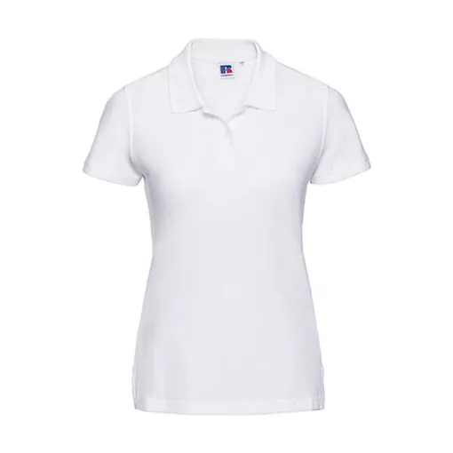Női galléros póló  rövid ujjú Russell Europe Better Polo Ladies'   Fehér   urespolo.hu