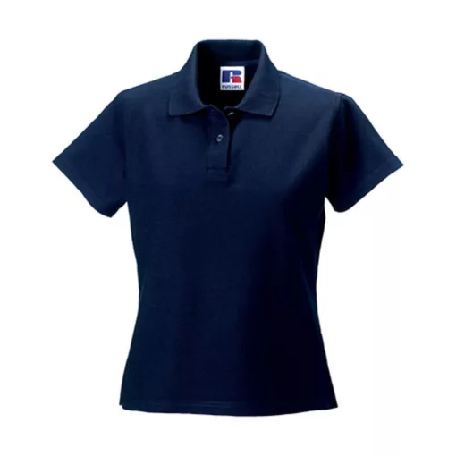 Női galléros póló  rövid ujjú Russell Europe Better Polo Ladies\'   Fehér   urespolo.hu