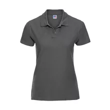 Női galléros póló  rövid ujjú Russell Europe Better Polo Ladies'   Titanium   urespolo.hu