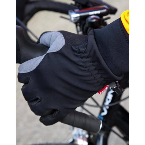 Uniszex kesztyű Result Spiro Winter Gloves XS, Fekete