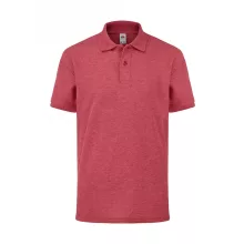 Gyerek rövid ujjú galléros póló Fruit of the Loom Kids' 65/35 Polo 128 (7-8), Vintage Heather P