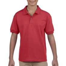 Gyerek Galléros póló  Rövid ujjú Gildan Dry Blend Kids Jersey Polo   Sportszürke   urespolo.hu