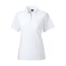 Női galléros póló  rövid ujjú Russell Europe Ladies\' Polo Poly-Cotton Blend   Sötétkék (navy)