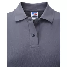 Női galléros póló  rövid ujjú Russell Europe Ladies\' Polo Poly-Cotton Blend   Sötétkék (navy)