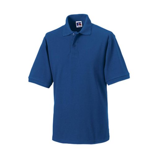 Férfi galléros munkaruha Russel Hard Wearing Polo Shirt 5-6XL - 5XL, Királykék