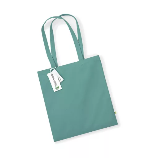 Uniszex organikus speciális táska Westford Mill EarthAware™ Organic Bag for Life Egy méret, Sage