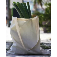Uniszex organikus speciális táska Bags by JASSZ Popular Organic Cotton Shopper LH Egy méret, Feh