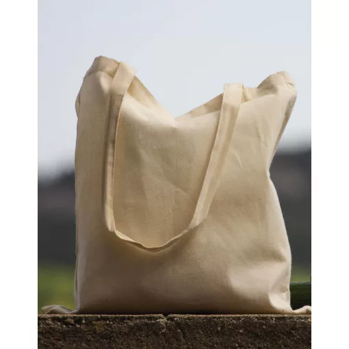 Uniszex organikus speciális táska Bags by JASSZ Popular Organic Cotton Shopper LH Egy méret, Nat