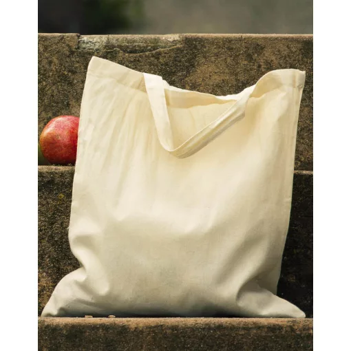 Uniszex organikus speciális táska Bags by JASSZ Organic Cotton Shopper SH Egy méret, Naturál
