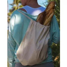 Uniszex organikus speciális táska Bags by JASSZ Organic Cotton Drawstring Backcsomag Egy méret,