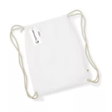 Tornazsák tornatáska  Hátizsák Westford Mill EarthAware Organic Gymsac   Fehér   urespolo.hu