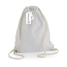Tornazsák tornatáska  Hátizsák Westford Mill EarthAware Organic Gymsac   Fekete   urespolo.hu