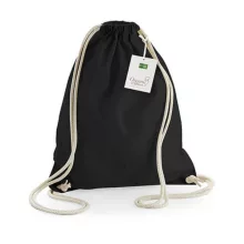 Tornazsák tornatáska  Hátizsák Westford Mill EarthAware Organic Gymsac   Világos Szürke   ures