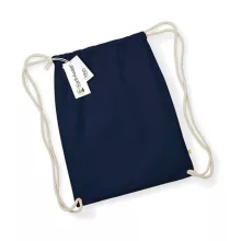 Tornazsák tornatáska  Hátizsák Westford Mill EarthAware Organic Gymsac   Sötétkék (navy)   ure