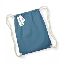 Uniszex organikus speciális táska Westford Mill EarthAware™ Organic Gymsac Egy méret, Airforce k