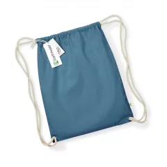 Uniszex organikus speciális táska Westford Mill EarthAware™ Organic Gymsac Egy méret, Airforce k