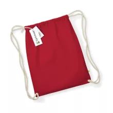 Tornazsák tornatáska  Hátizsák Westford Mill EarthAware Organic Gymsac   Piros   urespolo.hu