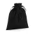Speciális táska   Westford Mill Organic Cotton Drawcord Bag   Fekete   urespolo.hu