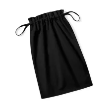 Speciális táska   Westford Mill Organic Cotton Drawcord Bag   Fekete   urespolo.hu