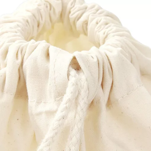 Tornazsák tornatáska  Hátizsák Westford Mill Premium Cotton Gymsac   Fekete   urespolo.hu