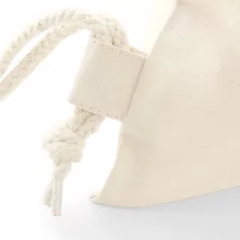 Tornazsák tornatáska  Hátizsák Westford Mill Premium Cotton Gymsac   Fekete   urespolo.hu