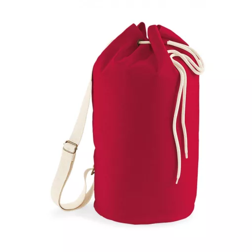 Férfi organikus hátizsák Westford Mill EarthAware™ Organic Sea Bag Egy méret, Piros
