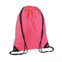 Tornazsák tornatáska  Hátizsák Bag Base Premium Gymsac   Fluorescent Rózsaszín   urespolo.hu