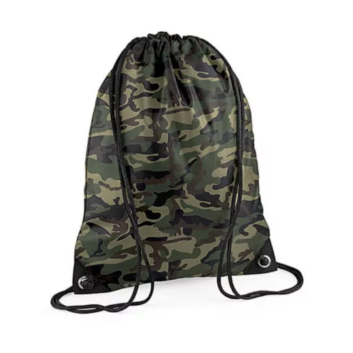 Tornazsák tornatáska  Hátizsák Bag Base Premium Gymsac   Jungle Camo   urespolo.hu