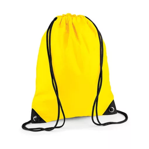 Tornazsák tornatáska  Hátizsák Bag Base Premium Gymsac   Sárga   urespolo.hu